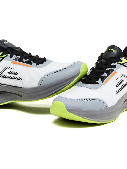 STRUT White Men's Running Shoes