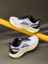 STRUT White Men's Running Shoes