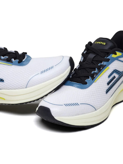 STRUT White Men's Running Shoes