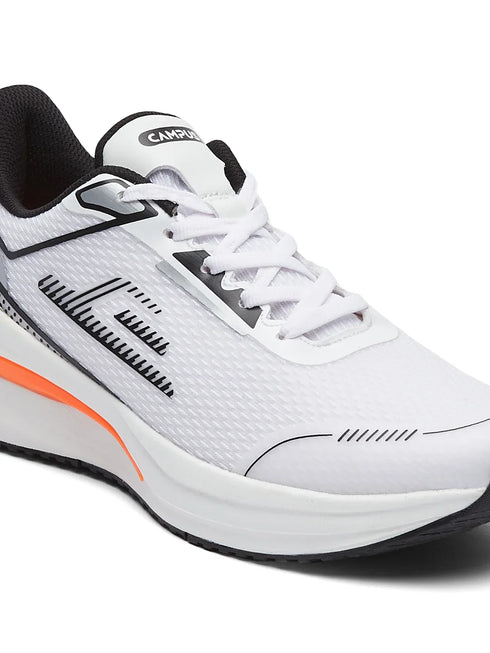STRUT White Men's Running Shoes