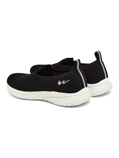 SWING Black Women's Walking Shoes