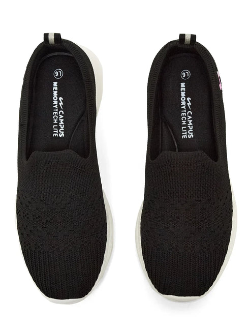 SWING Black Women's Walking Shoes