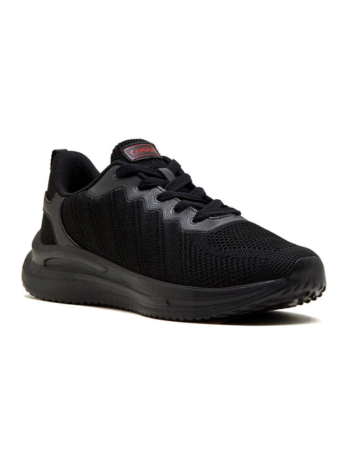SWOON Black Men's Running Shoes