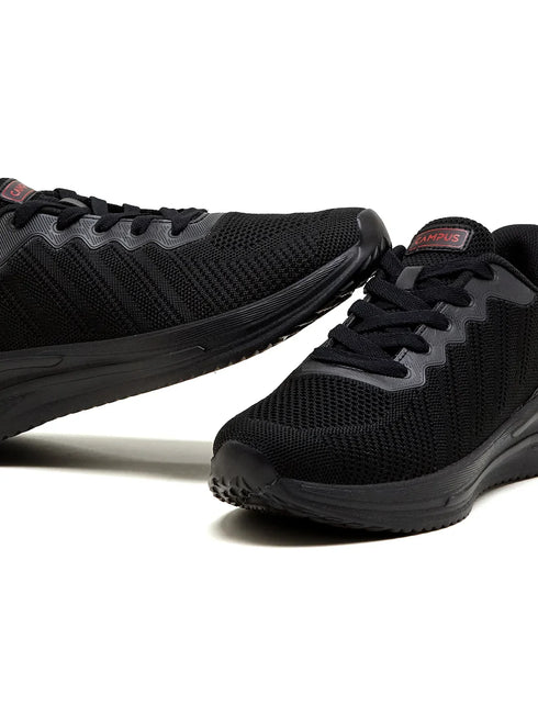 SWOON Black Men's Running Shoes