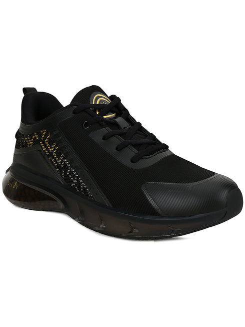 SYCLONE PRO Black Men's Running Shoes