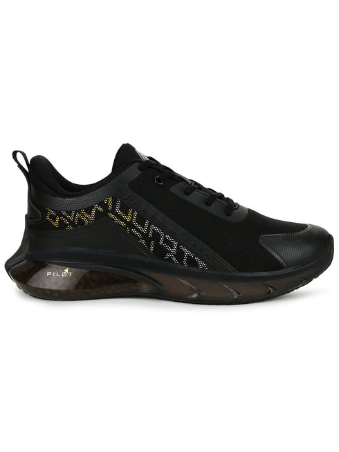 SYCLONE PRO Black Men's Running Shoes
