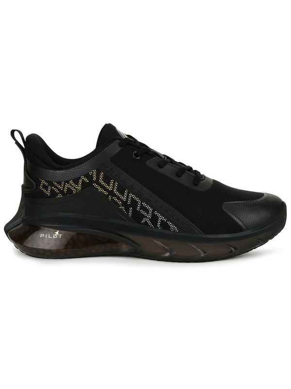 SYCLONE PRO Black Men's Running Shoes