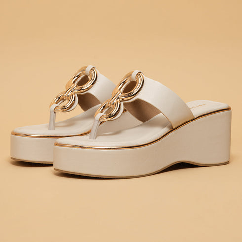 Sandra Embellished Wedges