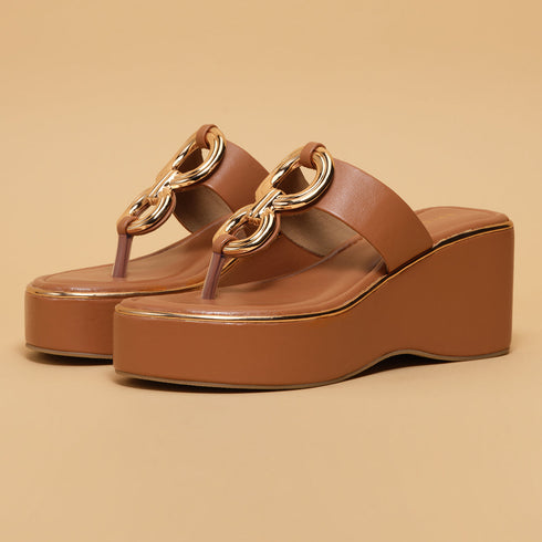 Sandra Embellished Wedges