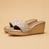 Shyra Embroidered Wedges