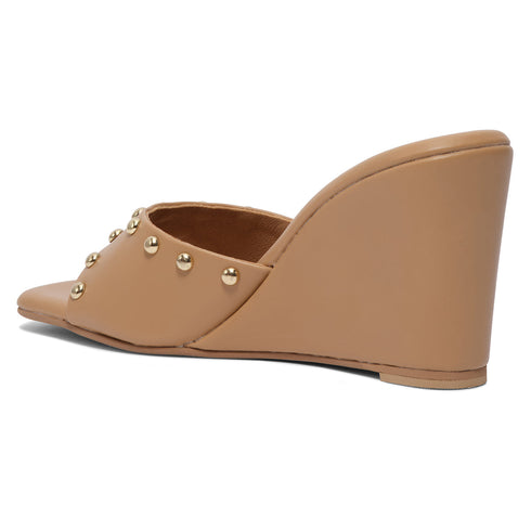 Stella Studded Wedges