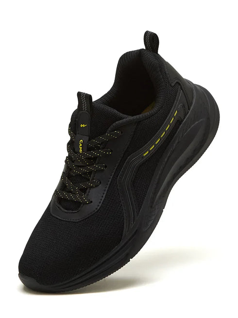 TACT Black Men's Running Shoes