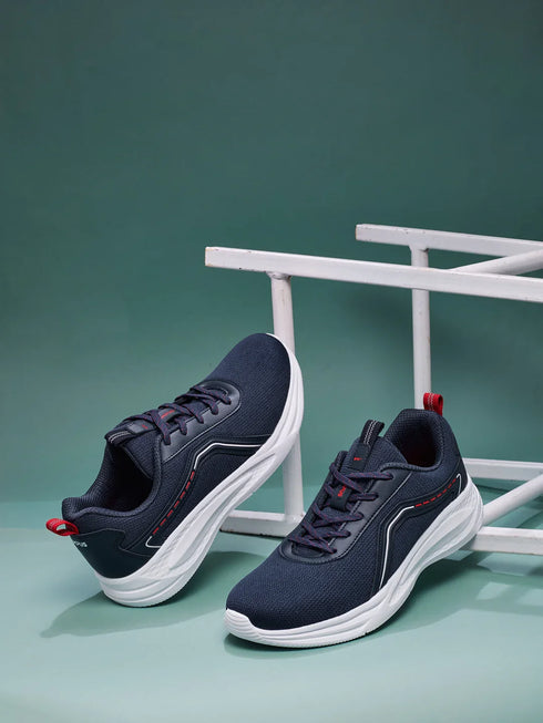 TACT Navy Men's Running Shoes
