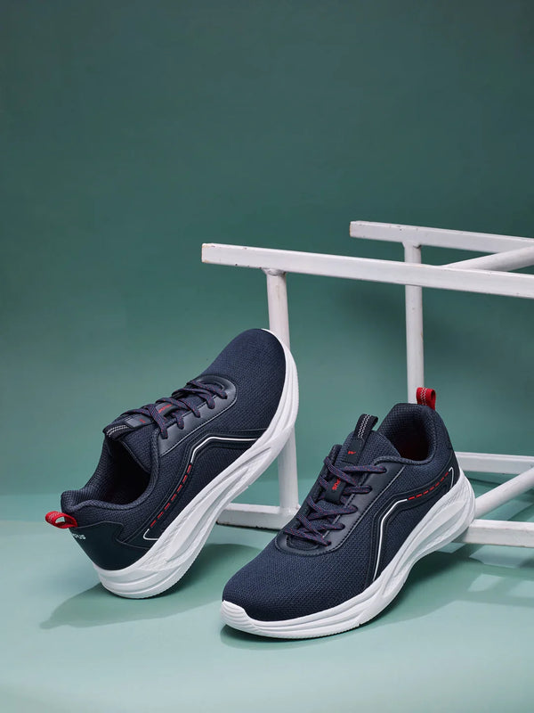 TACT Navy Men's Running Shoes