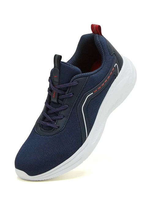 TACT Navy Men's Running Shoes