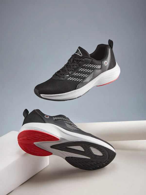 TESTER Black Men's Running Shoes