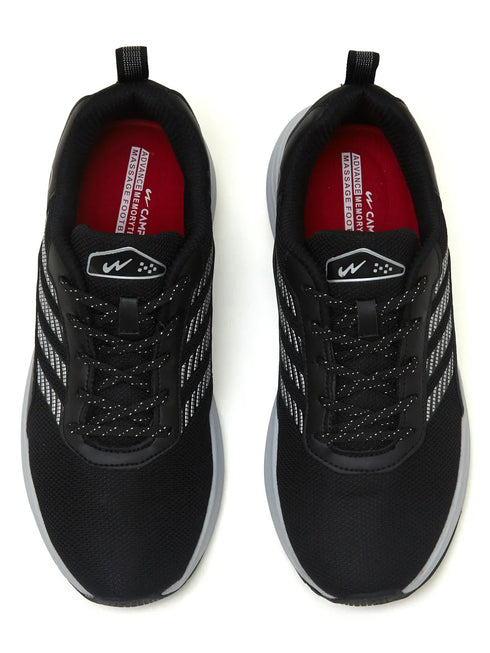 TESTER Black Men's Running Shoes