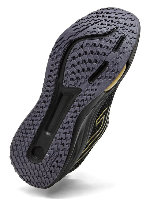 THROS Black Men's Running Shoes