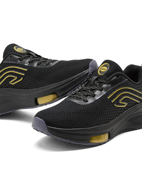 THROS Black Men's Running Shoes
