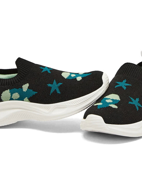 TIRLO K Black Kids Walking Shoes