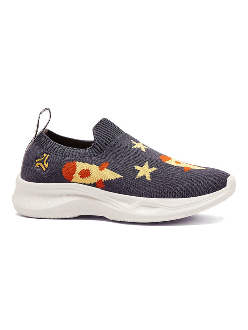 TIRLO K Grey Kids Walking Shoes