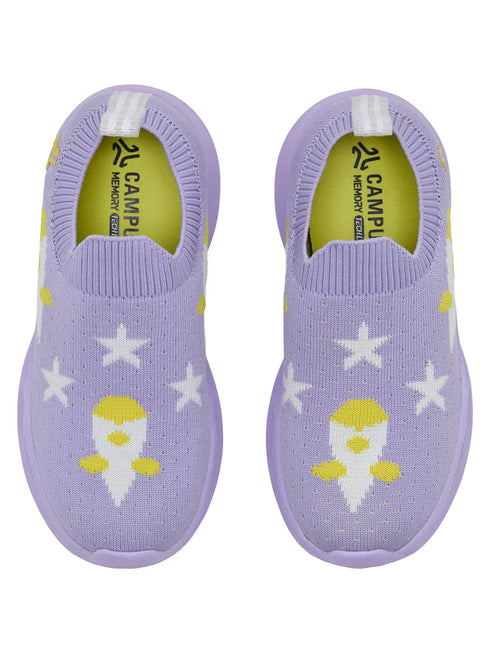 TIRLO K Purple Kids Walking Shoes