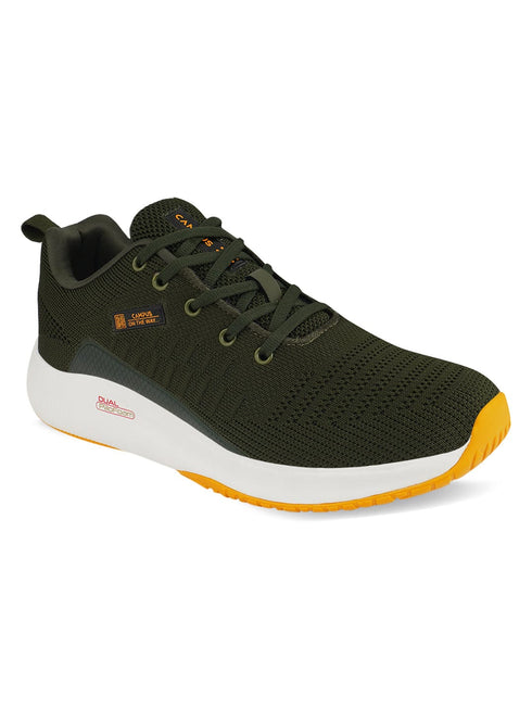TOLL Green Men's Running Shoes