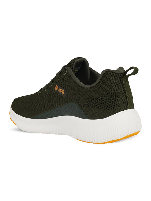 TOLL Green Men's Running Shoes