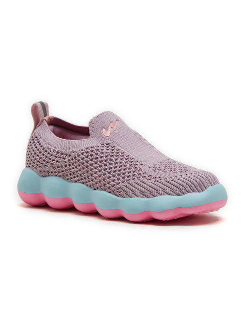 TOON KIDS Purple Kids Walking Shoes