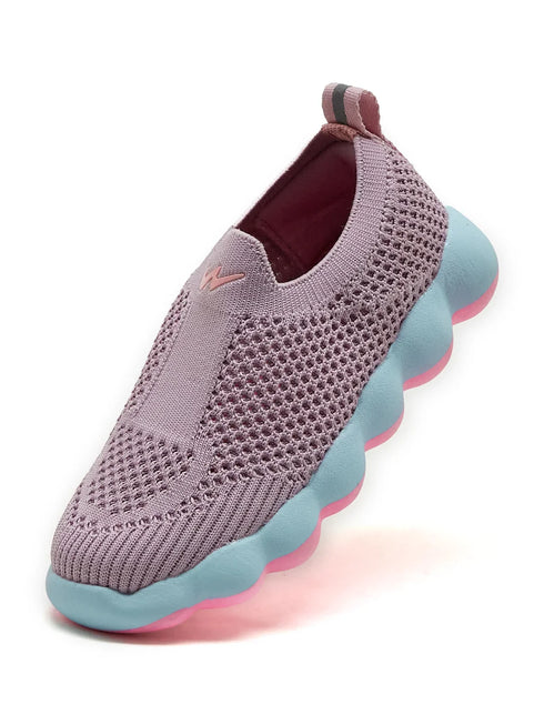 TOON KIDS Purple Kids Walking Shoes