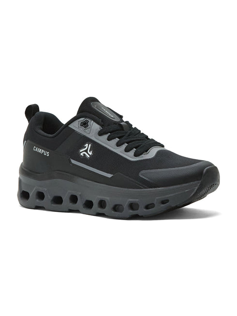 TRASKO Black Men's Running Shoes
