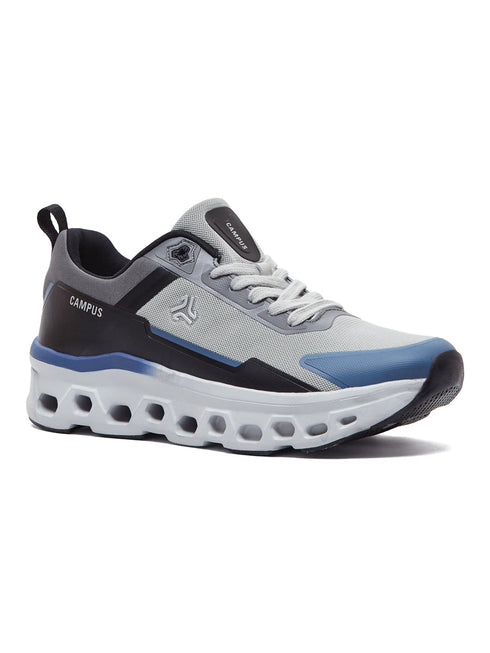 TRASKO Grey Men's Running Shoes