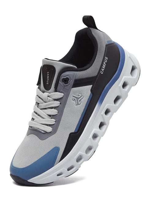 TRASKO Grey Men's Running Shoes