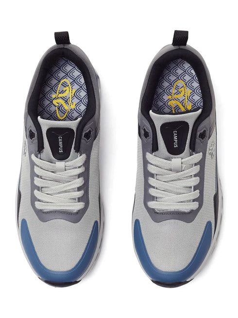 TRASKO Grey Men's Running Shoes