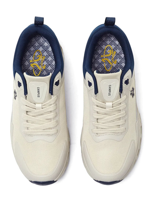 TRASKO White Men's Running Shoes