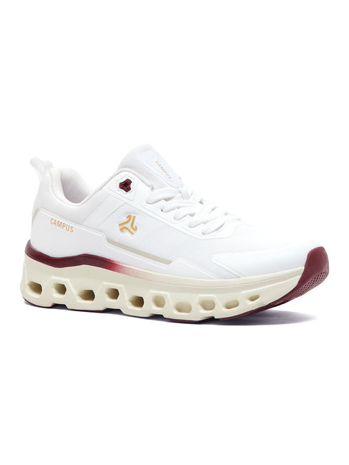 TRASKO White Men's Running Shoes