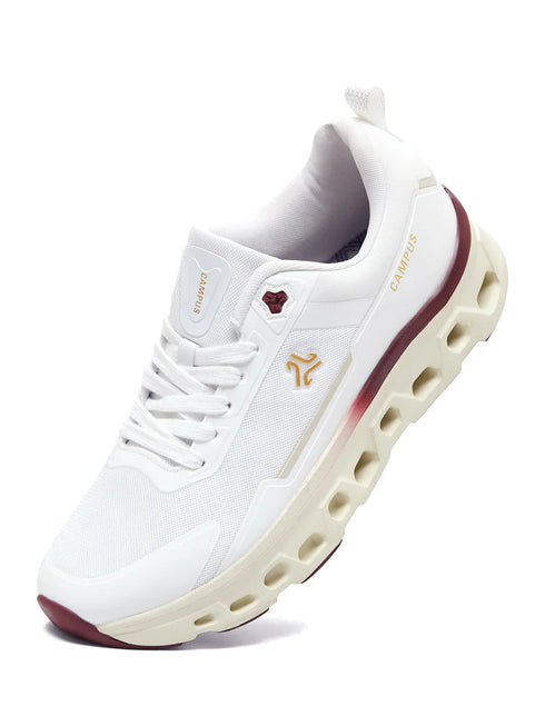 TRASKO White Men's Running Shoes