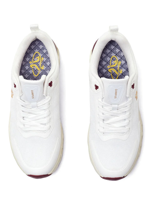 TRASKO White Men's Running Shoes