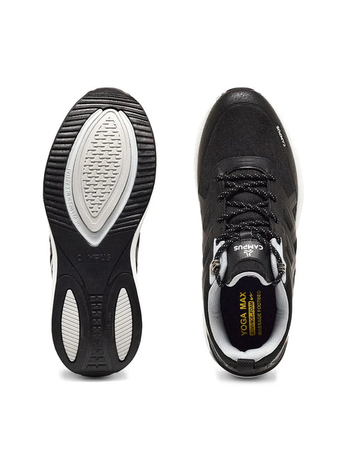 TRICK Black Men's Running Shoes