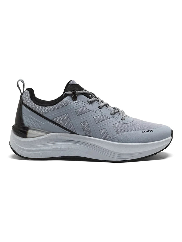 TRICK Grey Men's Running Shoes