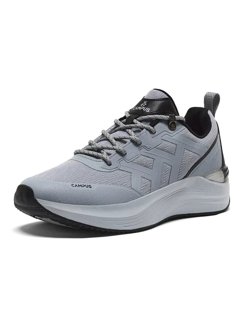 TRICK Grey Men's Running Shoes
