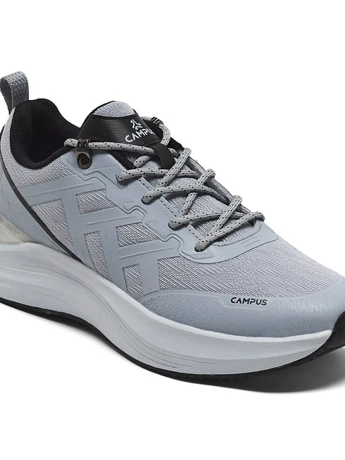 TRICK Grey Men's Running Shoes