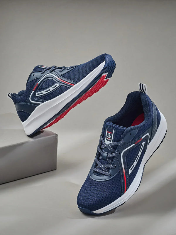 TURN Navy Men's Running Shoes