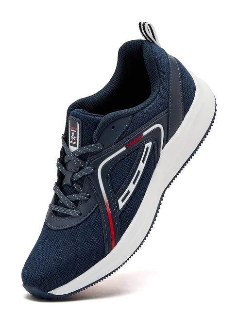 TURN Navy Men's Running Shoes