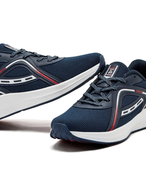 TURN Navy Men's Running Shoes