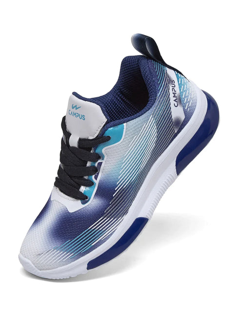 TUSK KIDS White Kids Running Shoes