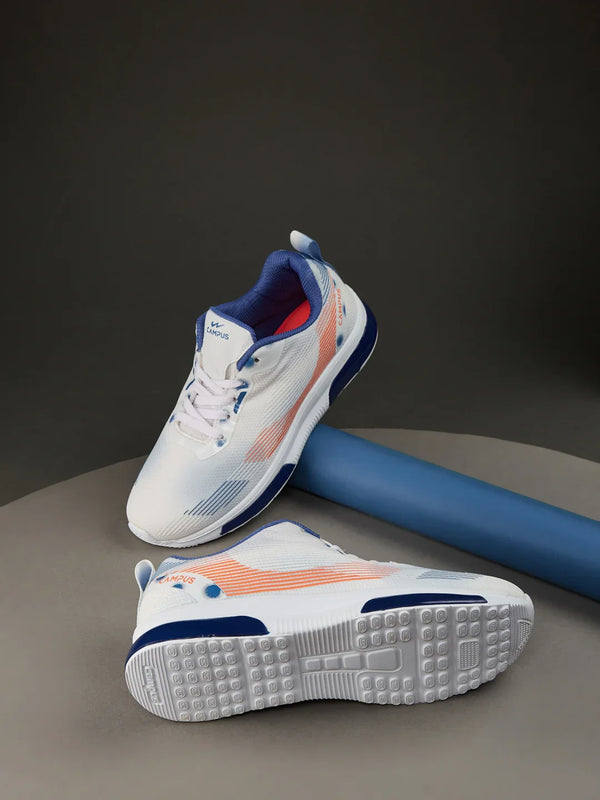 TUSK White Child Running Shoes