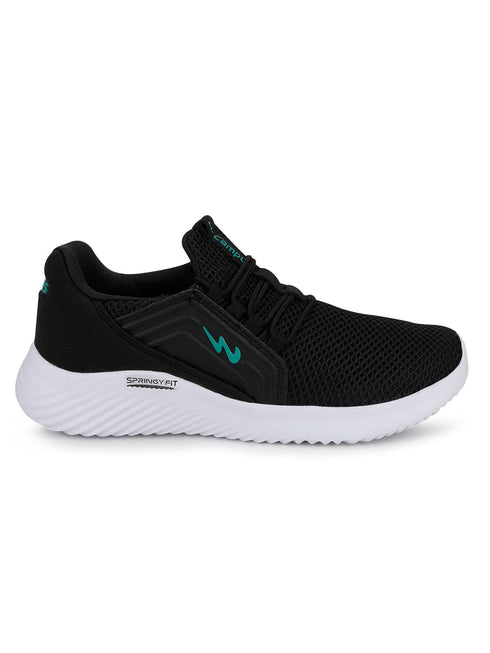 TYSON Pro Black Men's Walking Shoes