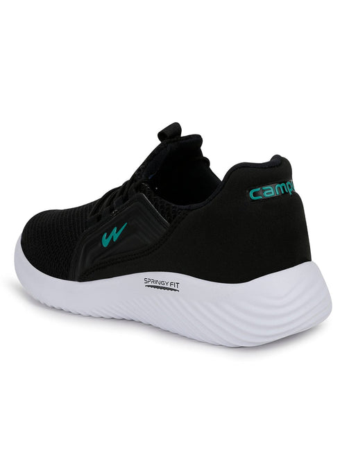 TYSON Pro Black Men's Walking Shoes