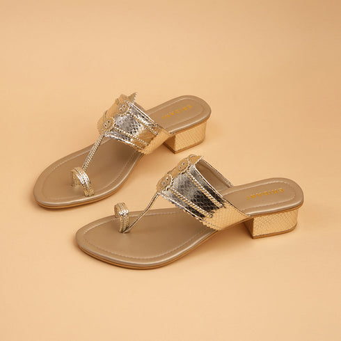 Toran Kolhapuri Heels